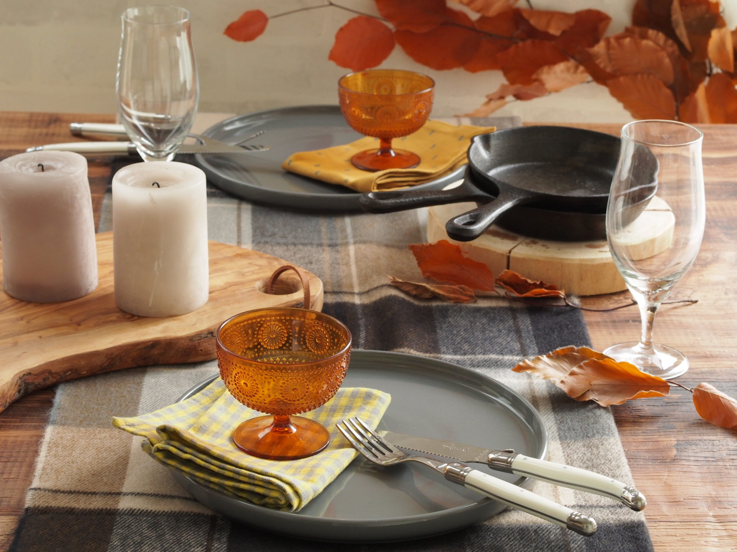 深まる秋に 季節を感じるあったかテーブルコーディネート Table Mania